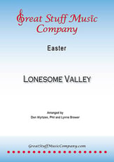 Lonesome Valley SATB choral sheet music cover